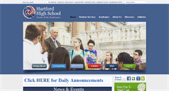Desktop Screenshot of hhsvt.com
