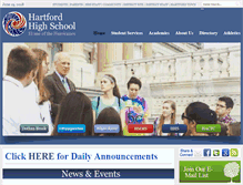 Tablet Screenshot of hhsvt.com